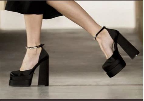 asos versace heels dupe